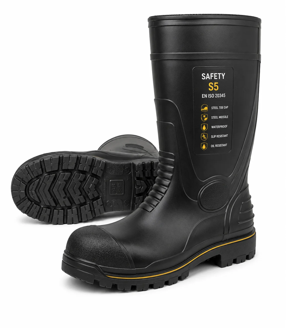 Bottes de sécurité étanches (S5)